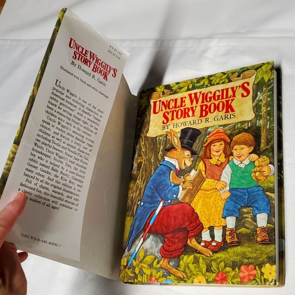 Uncle Wiggily's Story Book Hardback + Cover Children's Toy Read Learn Teach VTG - Picture 1 of 17